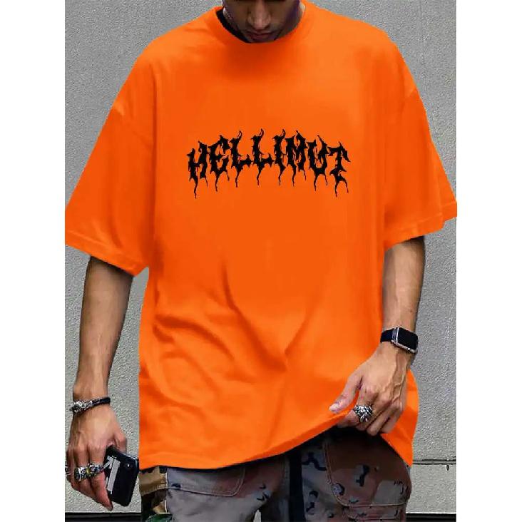 

Мужская футболка с крутым принтом, мужская свободная футболка с круглым вырезом и коротким рукавом, повседневная одежда, 3 цвета, топ для пары S