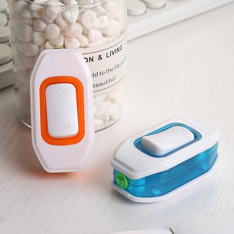 Random 1PC Bedside Switch Button Wiring Switch Hand Pinch Bedside Electrical Button Switch Bedside Lamp Control Switch