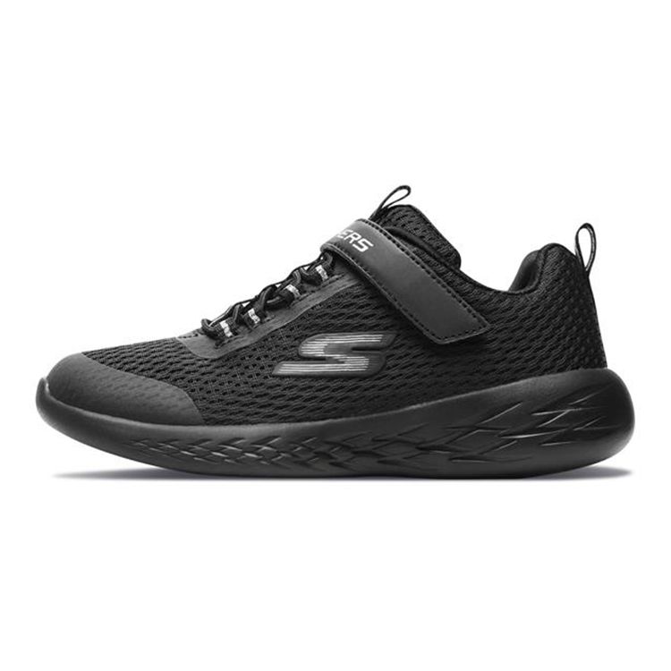 Skechers Go Run 600 Velcro Low Top Kids Running Shoes Kids running shoes Black 82007L-BBK 32