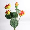 Artificial Lotus Flower 9-Head Fake Pond Decor