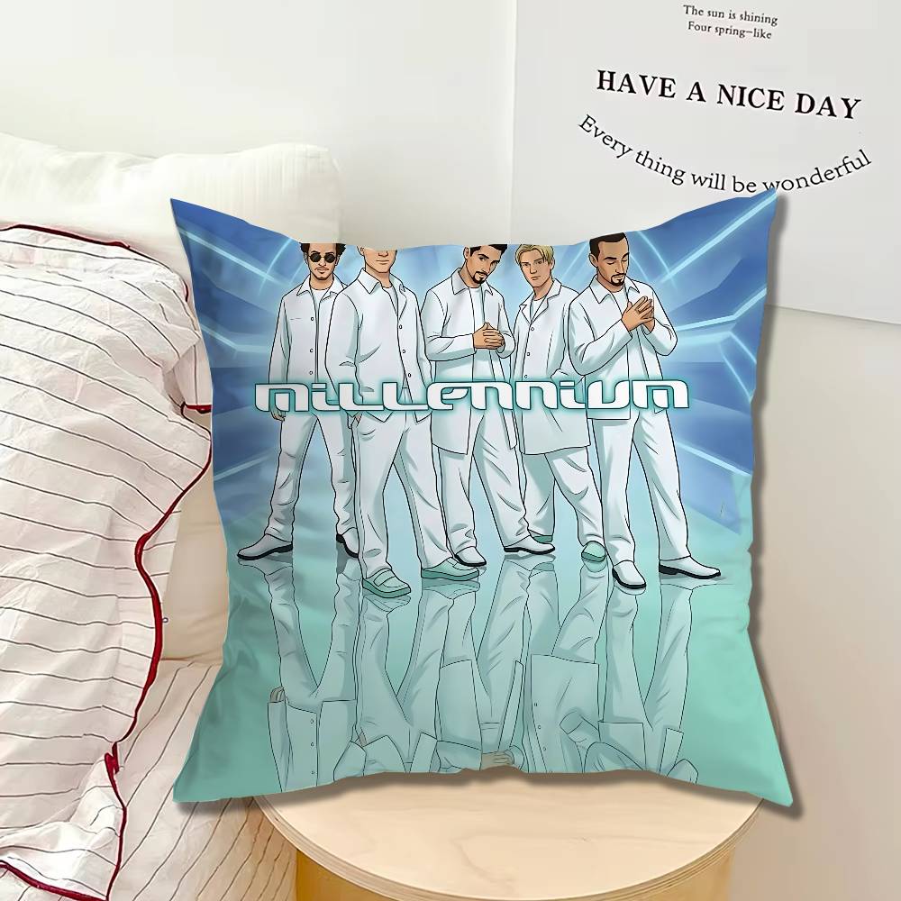 I Want It That Way BSB Pillow cases Organic Linen Pillow Case DoubleSided Print Cushion Cover for Sofa Home Decor Gift