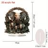 Bohemian Elephant Family Decor for Home or Office