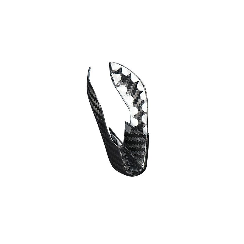 Kohlefaser Schalthebel Panel Dekoratives Auto Innenraum Nachrüst Zubehör Für BMW M2 M3 M4 X3M X4M M5 X5M X6M M8