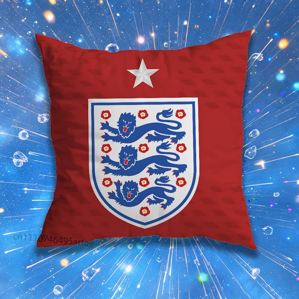 England English Zidane J-Jude Bellingham Pillow Case For Bedroom Car Office Decoration Living Room Sofa Cushion Cover Suitable
