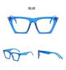 Fashion Square Hyperopia Prescription Glasses Ladies Luxury Cat Eye Anti Blue Light Computer Reading Glasses Women Vision +2 +3