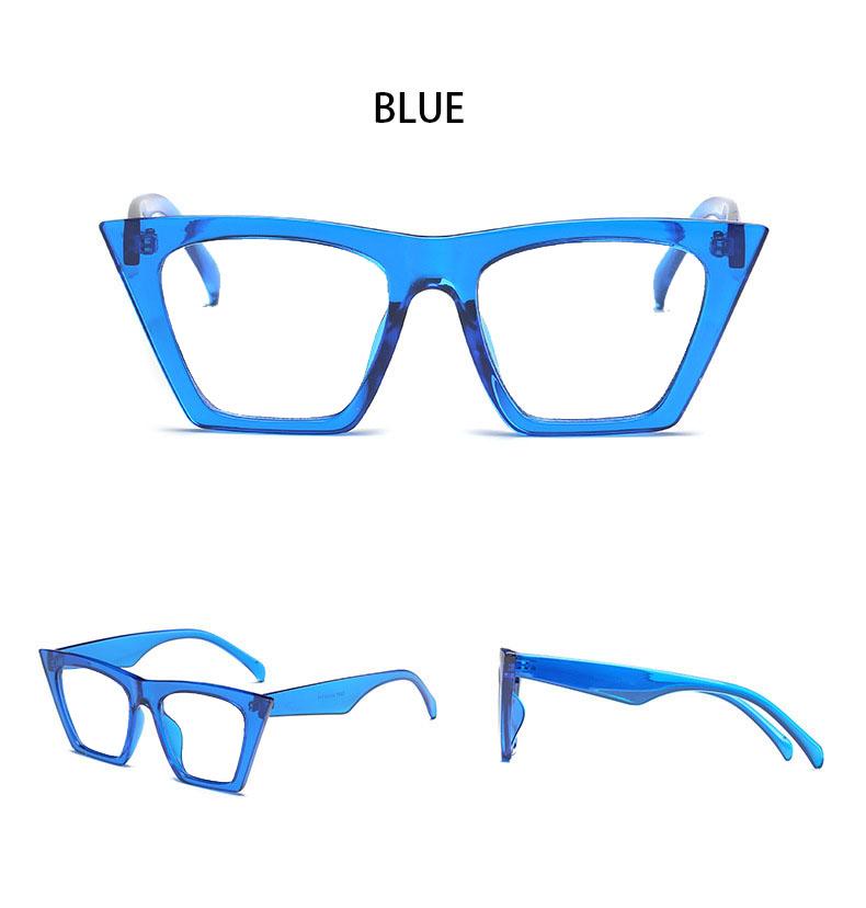 Fashion Square Hyperopia Prescription Glasses Ladies Luxury Cat Eye Anti Blue Light Computer Reading Glasses Women Vision +2 +3