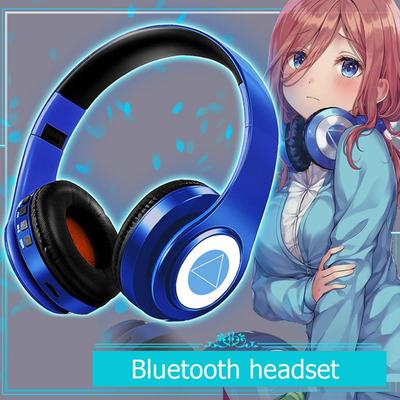 Anime Headset Miku Nakano Sanjiu Cosplay Stereo Wireless Headphone for PC Mobile