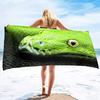 Schlangen Strandtuch Übergröße,Dickes Mikrofaser-Strandtuch,Super saugfähig,Sandfrei,Kühles Bade-Strandtuch für Reptilienliebhaber