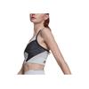 adidas Stella McCartney Tst Sl Bra Color Block Design Sports Bra Women Underwear Black HM3883