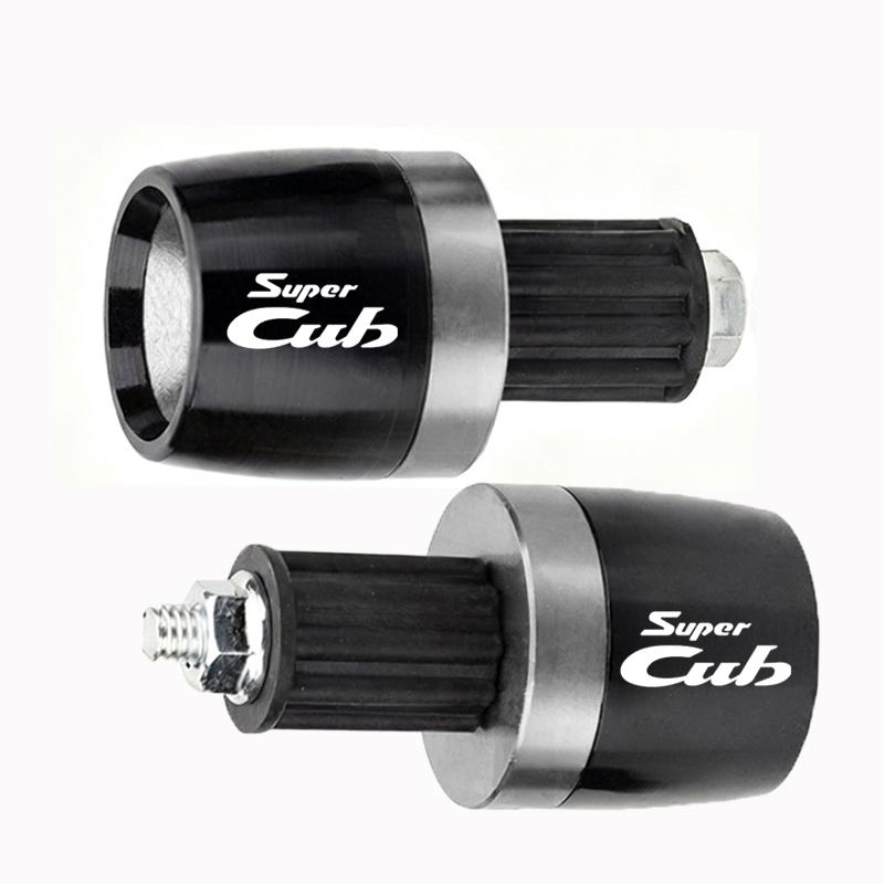 Motorcycle metal accessories handlebar plug handle shock absorber device For Honda Super CUB C70 90 110 C125 CT125 Accessories