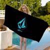 V-Volcoms LOGO Mikrofaser Bedrucktes Strandtuch Bergsteigen Yoga Strand Schwimmen Laufen Saugfähiges Weiches Handtuch