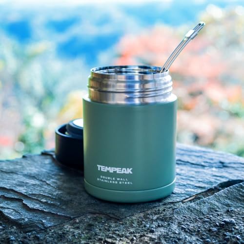 Atlas Vacuum Insulated Soup Jar, 770ml, Large Capacity, Ultra-Insulated Food Pot, Lunch Jar, Insulated Lunch Box, Keeps Food Hot or Cold, Stainless St