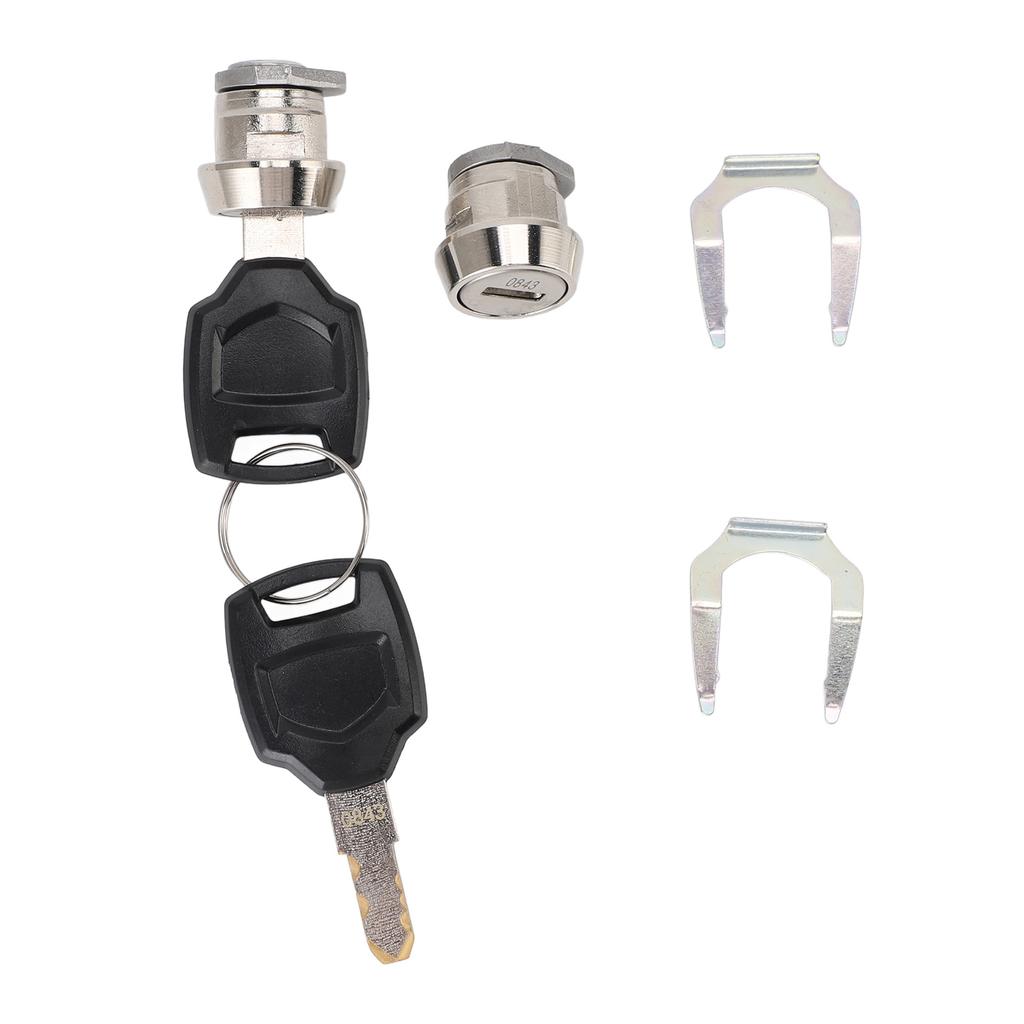 Motorcycle Top Box Lock Cylinder Core Plug and Keys for 25L 32L 36L 40L 45L 50L 55L 60L 65L 80L 85L