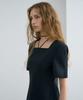 Rene J Square Neck Mini Dress