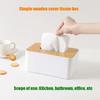 Multi-Function Tissue Box Japanese Style Tissue Holder Home Accessory Napkin Holder  Desktop