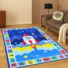Tappeto Gioco Digitale per Bambini, Tappeto Gioco Salto con la Corda, Tappeto per Soggiorno, Divano, Camera da Letto, Zerbino, Decorazione Cucina, Tappeto Area Antiscivolo per Bambini