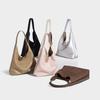 Simple Fashion Handbag for Women New Stylish Versatile Solid Color Single Shoulder Bag High-end Large Capacity Tote Bag