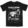 Schwarzes Telefon Horrorfilm T-Shirt Unisex Kurzarmshirt S-5XL