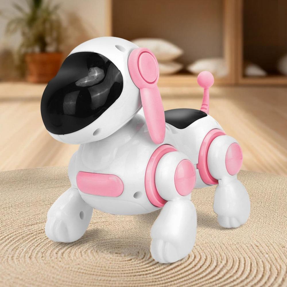 Plastic Dog Walking Dancing Toy Puzzle Toy Robot Electronic Dog  Valentine's Birthday