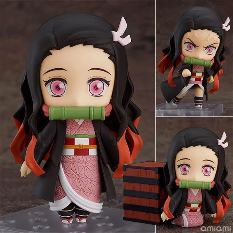 Schöne Good Smile Nendoroid Dämonentöter GSC Kamado Nezuko Tanjirou Uzui Tengen Hashibira Inosuke Agatsuma Zenitsu Akaza Anime Figuren