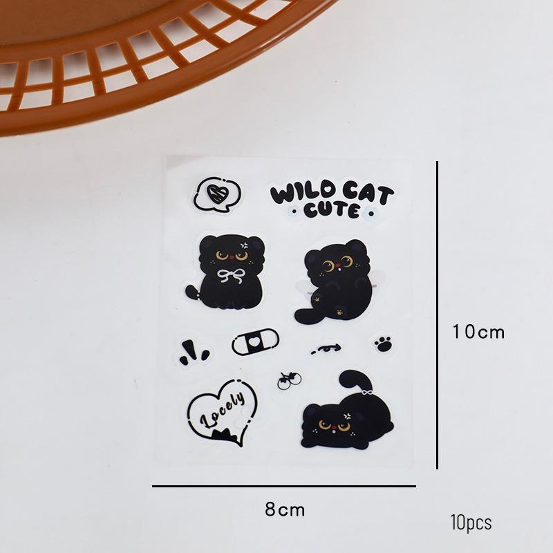 Ute 3D Stereo Student Sticker Kawaii Cartoon Ghost Animal Scrapbook Journal Sticker DIY Decor Camera Phone Stationery Sticker