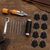 Heavy Material Stitching Kit with Buckles Manual Hand Sewing Awl Sturdy for