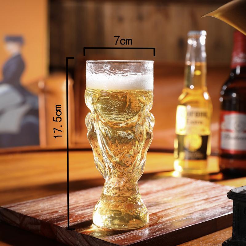 Football Trophy Shaped Beer Cup High Boron Glass Cup As A Fan Present For Football Matches And Parties Decanters For Whiskey