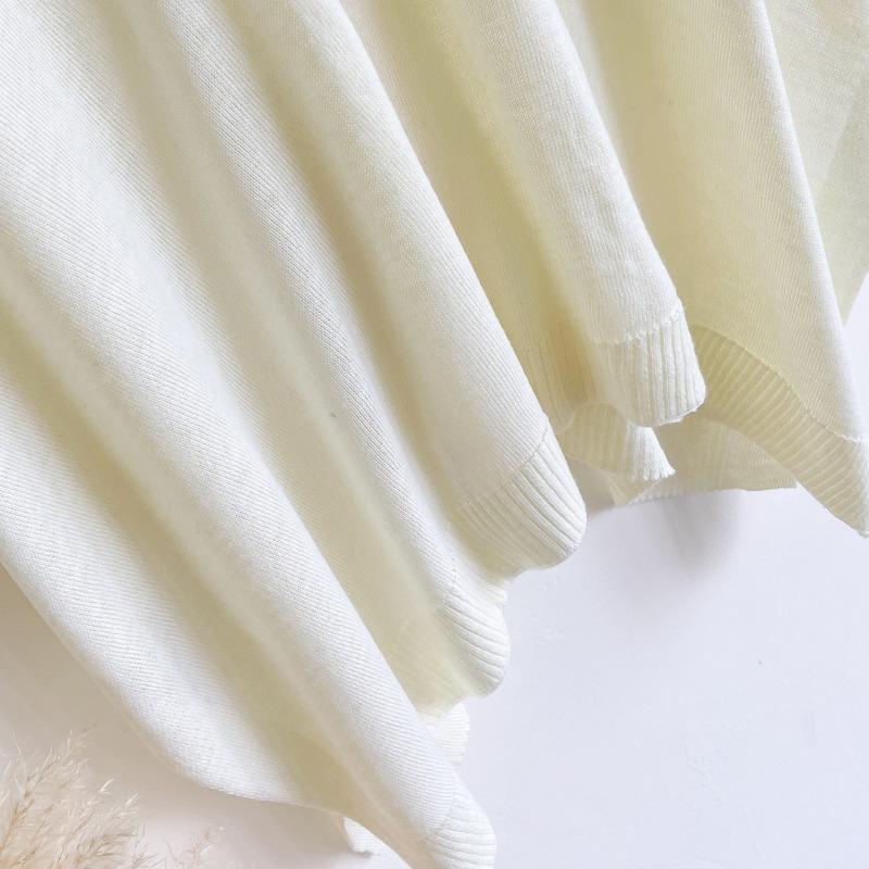 Loose Knit Shawl Sun Protection Spring Summer Autumn Long Cover Up