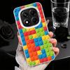 Fashion Building Blocks Pattern Shockproof Phone Case for Xiaomi Redmi Note 15 14 13 12 Pro Plus 11 11S 11T 5G Cover Anti Fall F