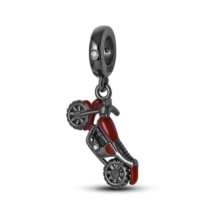 Brand New Copper Metal Off-Road Vehicle Sports Car Electric Bike Car Series Charm Bead Components Bead Components Compatible With Pan Authentic
