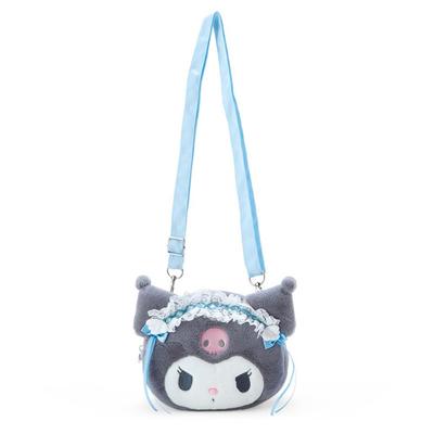 Kuromi Gesichtsförmige Pochette Hellblau Days Kuromi Charakter 760692 Kuromi-chan 16.7×20.6×7.5cm