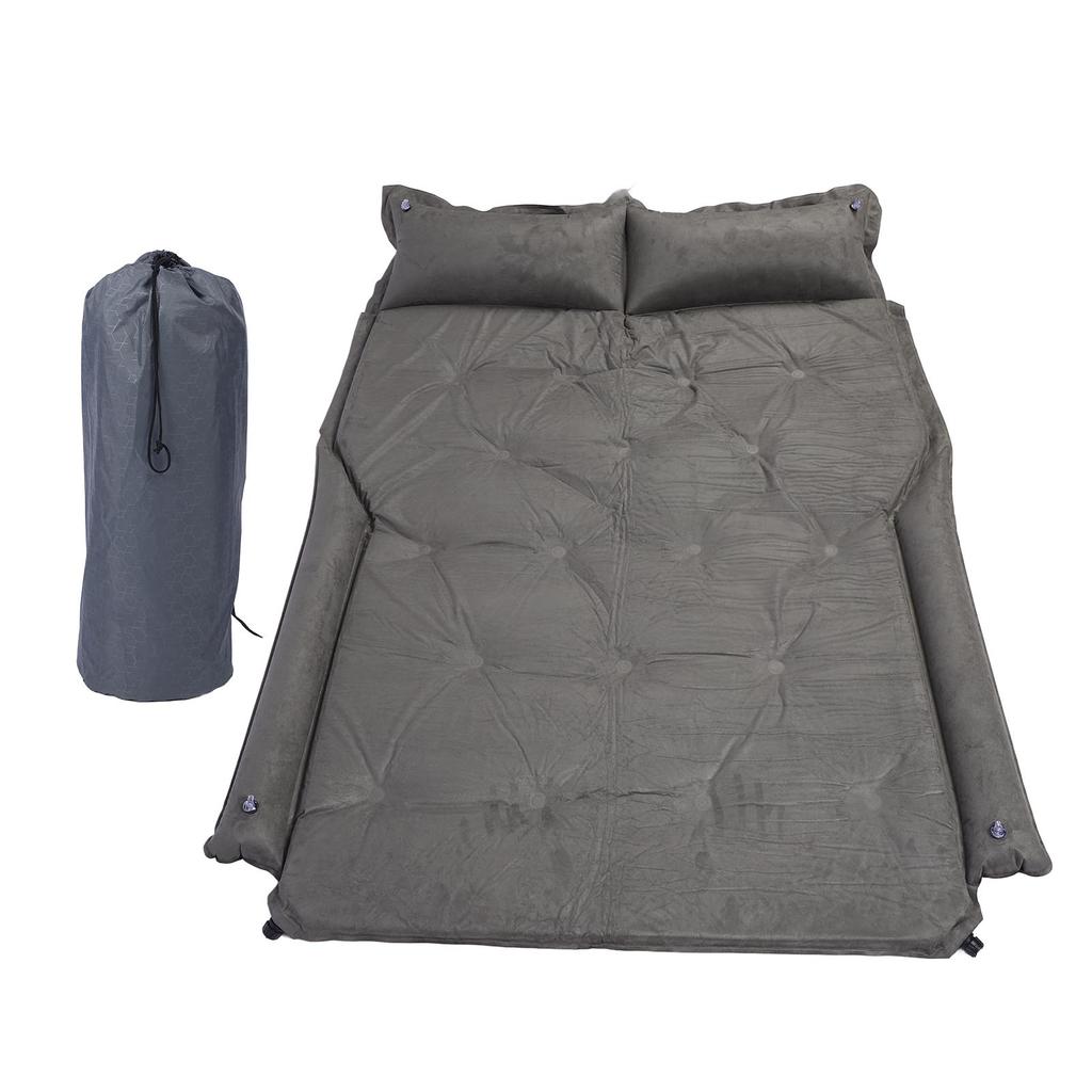 SUV Air Mattress 5cm Thickness Soft Suede Inflatable Car Bed with Side Guard for Mid Large SUV Minivan Truck