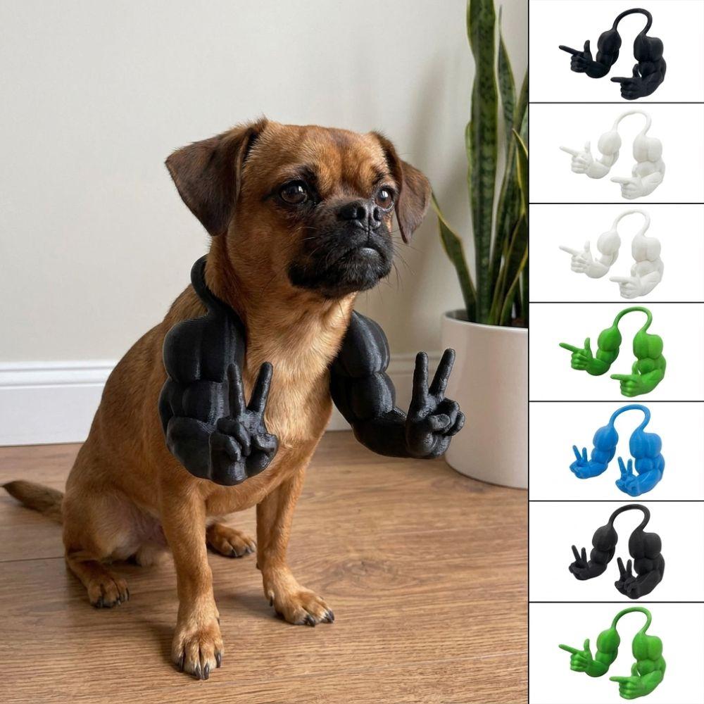 3D Printed Cat Hanging Muscle Arm Realistic Pet Shoulder Hand Prop Cosplay Events