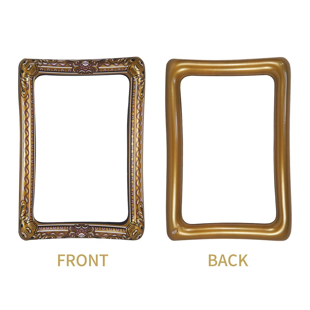 PVC Inflatable Photo Frame Beautiful Selfie Frame Photo Booth Props for Wedding Birthday Party Supplies