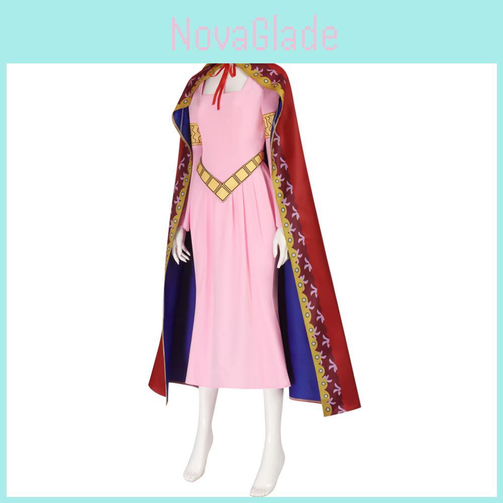 One Piece Nefertari D Vivi Cosplay Costume With Polyester Fabric For Anime Conventions