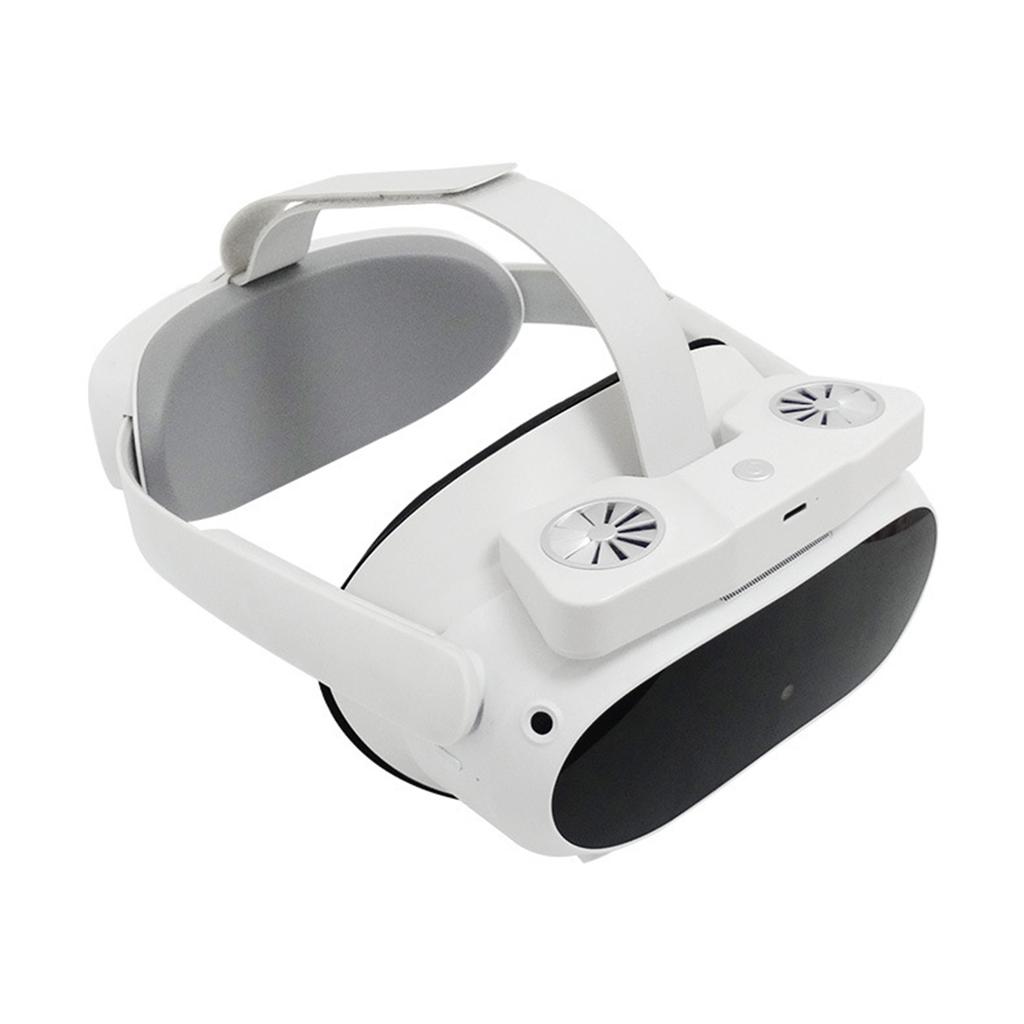 Lichtdichte VR-Luftzirkulation Gesichtsinterface 2 Lüfter für Pico 4 Headset Luftzirkulation Gesichtsinterfaces