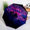 Munich FC Artwork Printed Automatic Umbrella, 8-Frame for Travel, Camping, Casual Umbrella, Essential Gift for  for Family and Friends