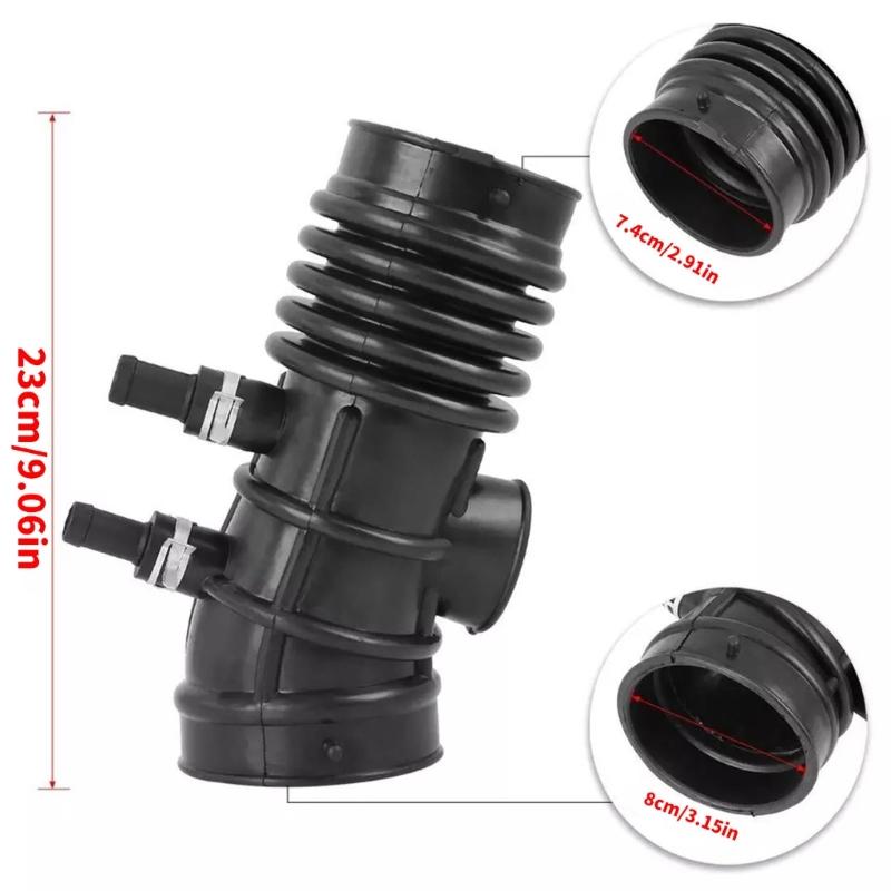 Air Intake Hose Boot Duct Hose Replace 16578-4S100 165784S100 for  3.3L 99-04 Boot Duct Hose with Clamps