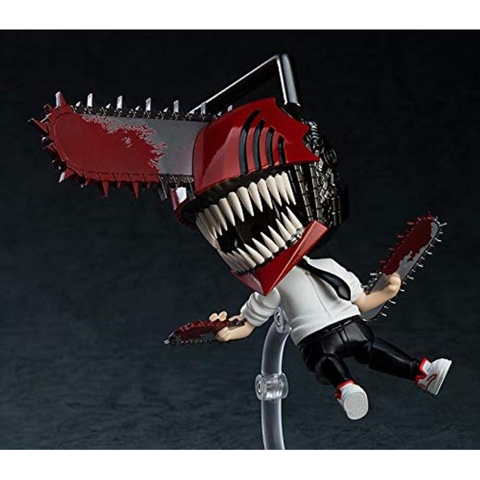 Nendoroid Chainsaw Man Denji Non-Scale Plastic Painted Action Figure (Re-release) Red and Black