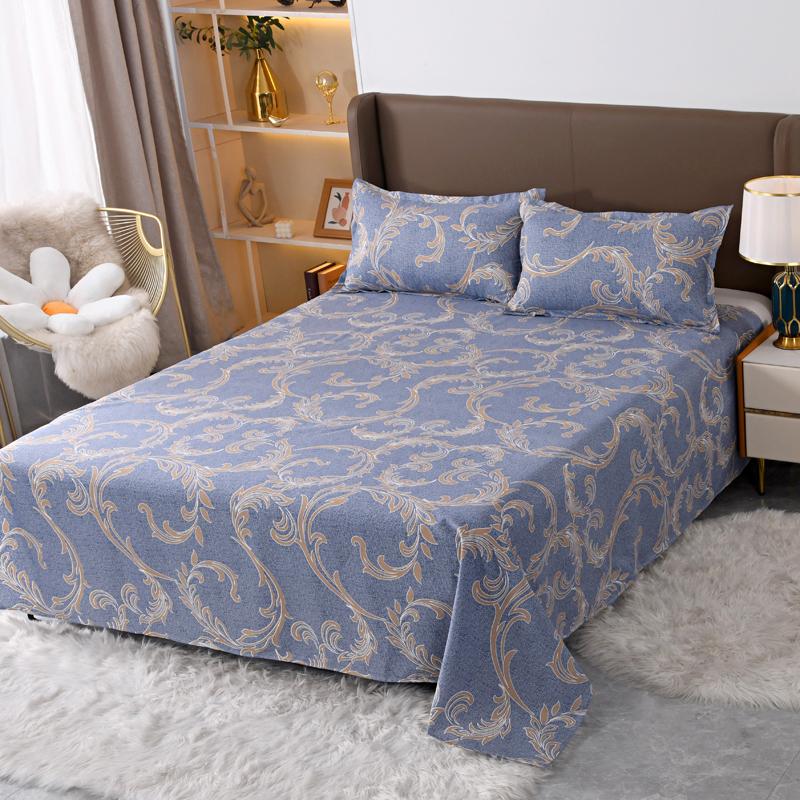 Leopard Print Bed Sheet Set Cheetah Skin Print Sheets Animal Theme Bedding Set With 1 Flat Sheet 2 Pillowcase Queen King Size