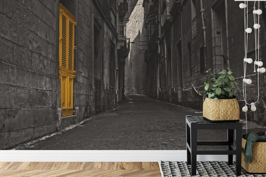 Photomural Alley 3D Washable Fleece 152.5x104