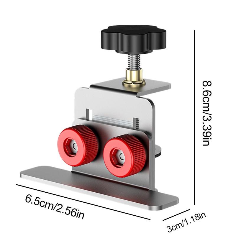 Cabinet Door Mounting Jig Cabinets Frame Clamp Household Hidden Door Stainless Steel Mounting Support Woodworking Tools
