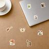 35pcs Retro Stickers Aesthetic Hand Accounting Scrapbooking Decoration Decals Diy Material Stationery Graffiti Decals Supplies