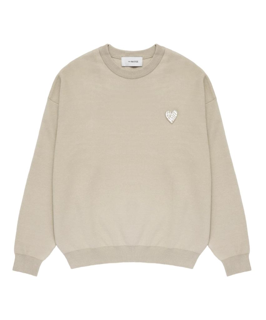 Deomati Mati Soft Breeze Round Knit - Beige