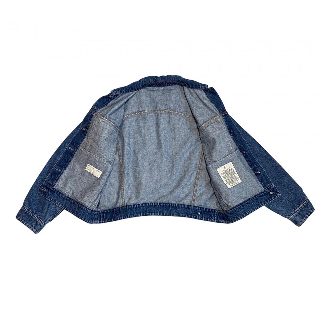 Jaqueta Jeans Brunello Cucinelli Usada azul algodão Mulher