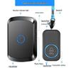 Wireless Waterproof Home Doorbell with Long-Range Remote and Call Button for Elderly - No Wiring Needed