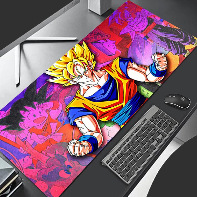 Big Mouse Pad Anime Dragon Ball Goku Gamer Computer Desk Mat Modern Table Rug Keyboard Laptop Carpet Big Dbz Gaming Mousepad