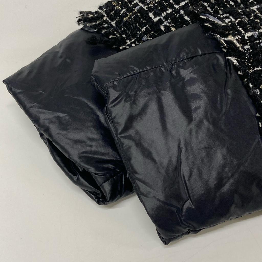 Herno [Domestic Regular] PI001513D SOHO Tweed X Nylon Down Jacket 40 blackUsed