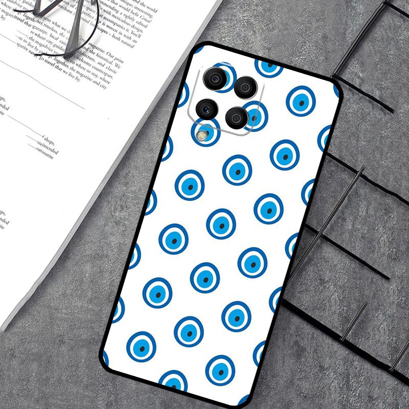 Evil Eyes Case For Samsung Galaxy M55 M31 M13 M11 M12 M14 M15 M06 M16 M36 M56 M53 M32 M52 M35 M34 M54