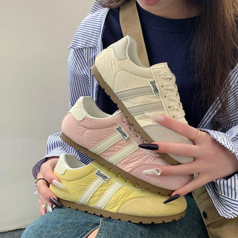 Yellow Forrest Gump Training Shoes  Shoes New Spring and Summer Flat-bottomed Versatile Little White Sports and Leisure Board Shoes